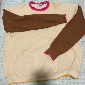 Love Olive Co Colorblock Sweater